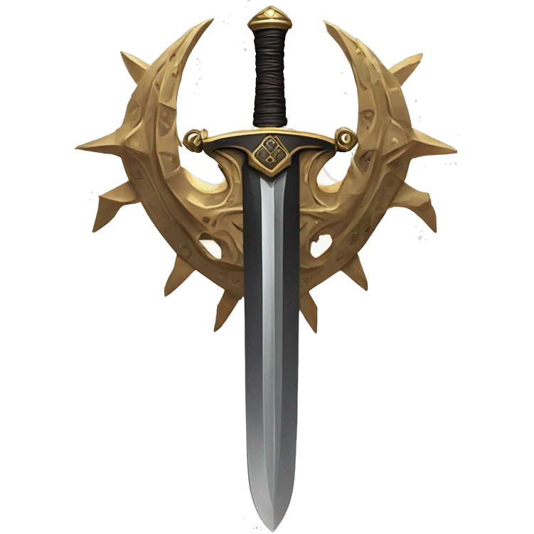 Eight-Handled Sword Divergent Sila Divine General Mahoraga emoji
