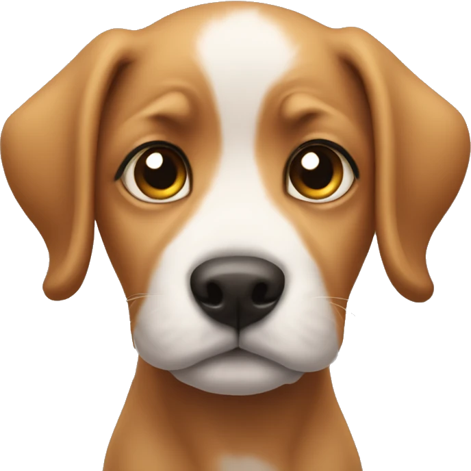 Puppy dog eyes emoji
