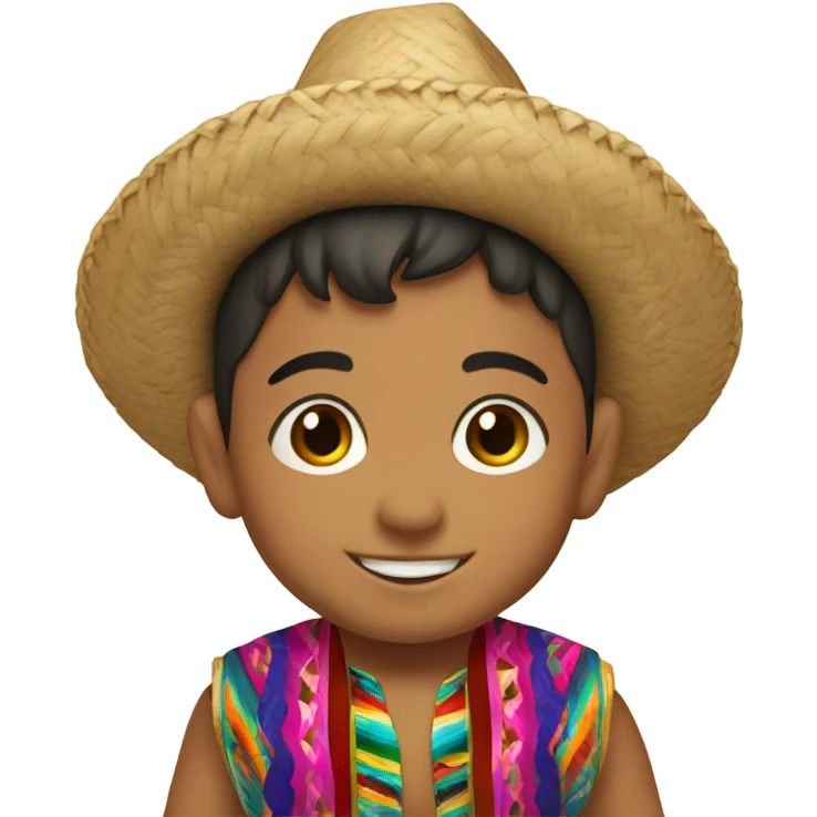 Mexican toddler boy emoji
