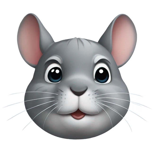chinchilla head emoji