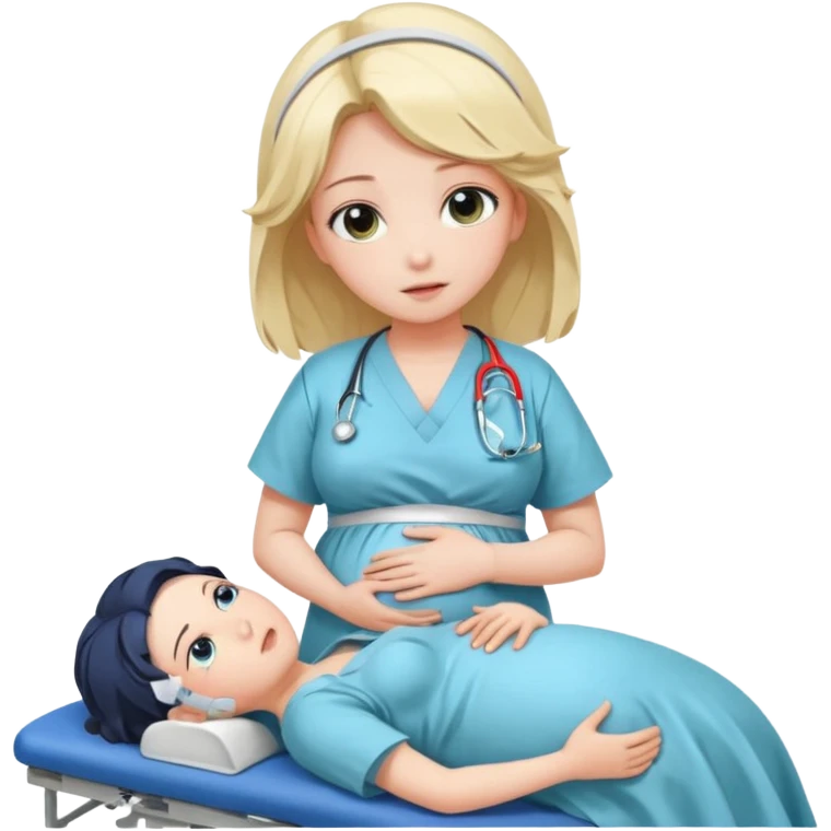 Pregnant Argenti from Honkai Star Rail who was resuscitated by paramedics  emoji