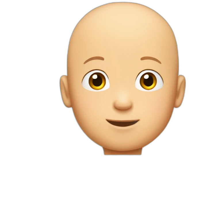 Caillou emoji