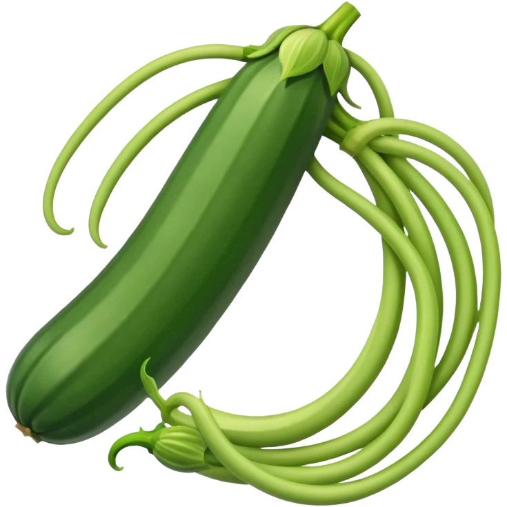 spaghetti zucchini emoji