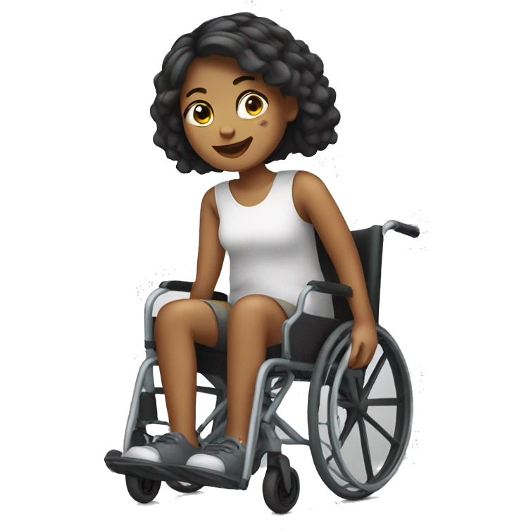girl in wheelchair  emoji