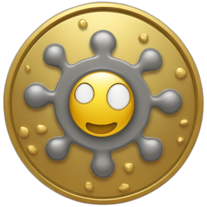 golden leukocyte coin emoji