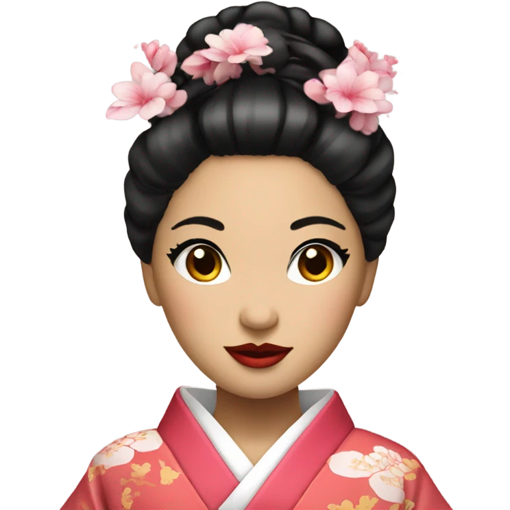 beautiful geisha girl emoji