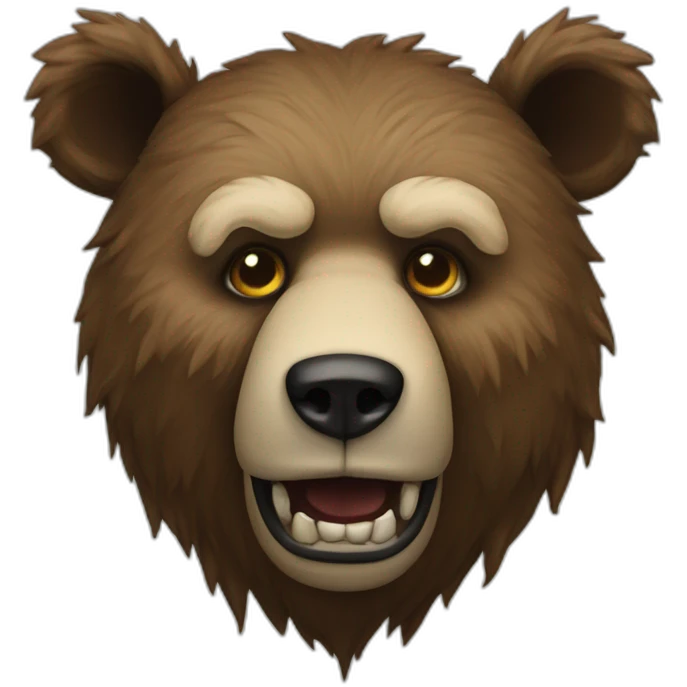 Skitzo 1920 Killer Bear emoji