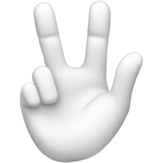 white grab hand cursor icon emoji