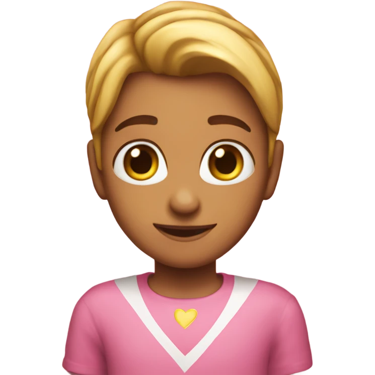 Corazón rosa bonito emoji