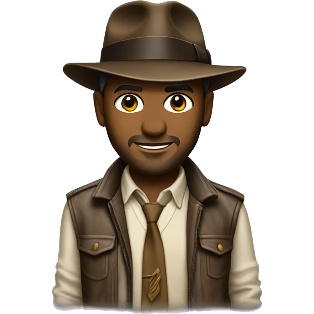Dj Indiana jones  emoji