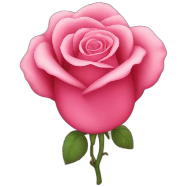 Coeur rose emoji