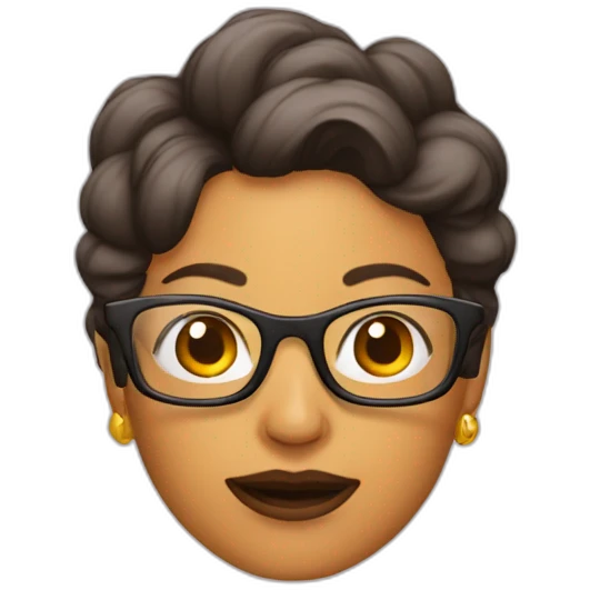 mama con lentes  emoji