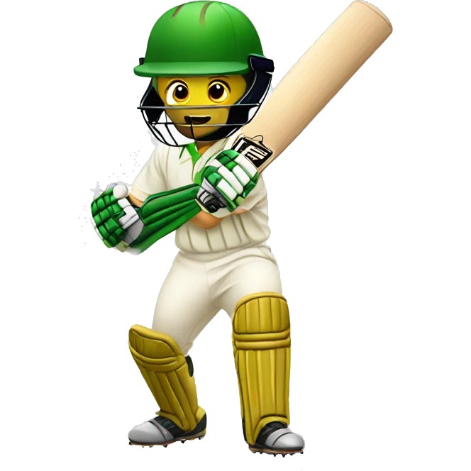 Cricket sport emoji