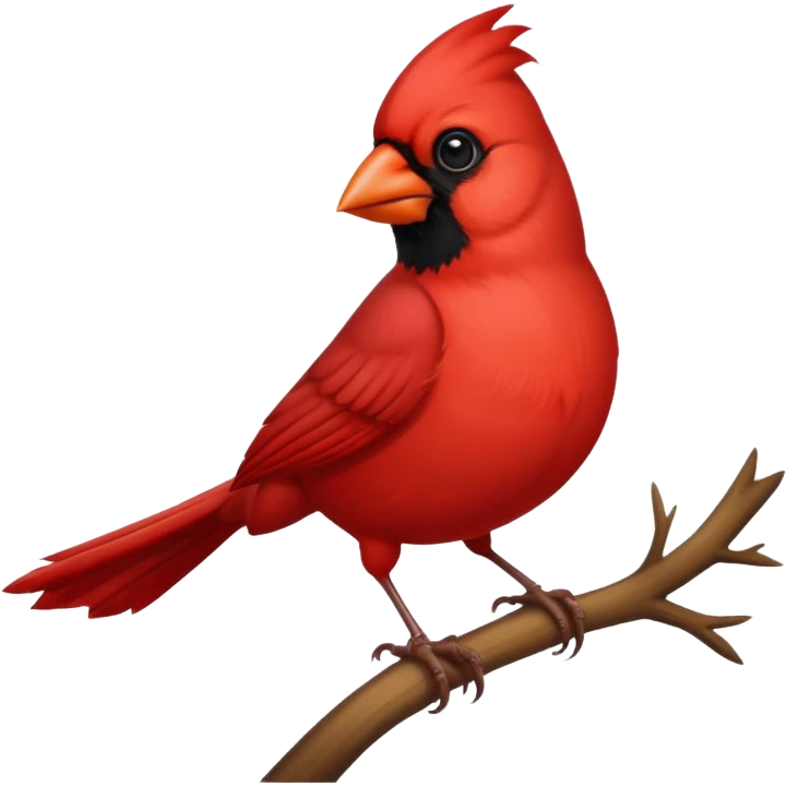 Red Cardinal emoji emoji