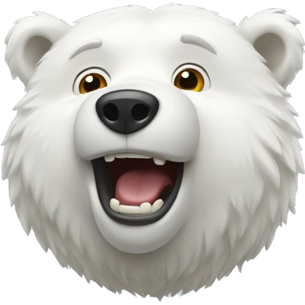 White bear emoji