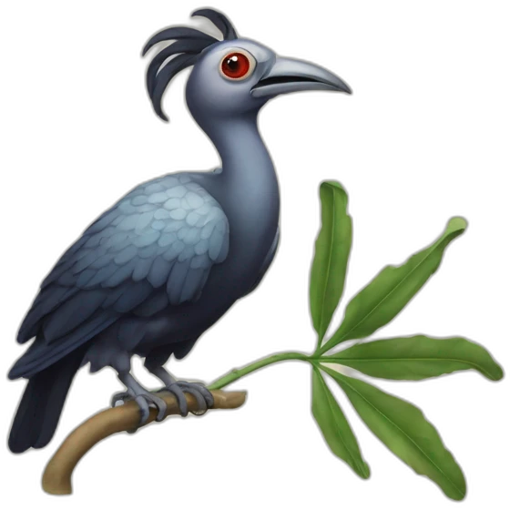 Opium bird emoji