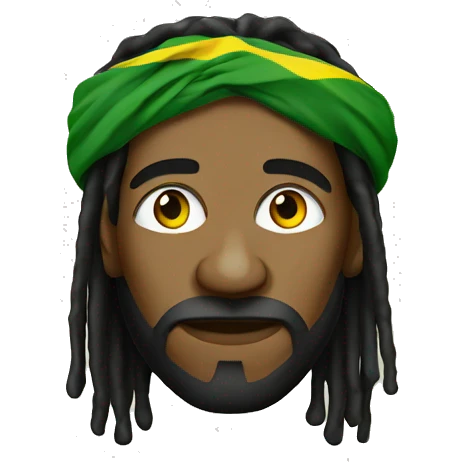 Rasta jah man emoji