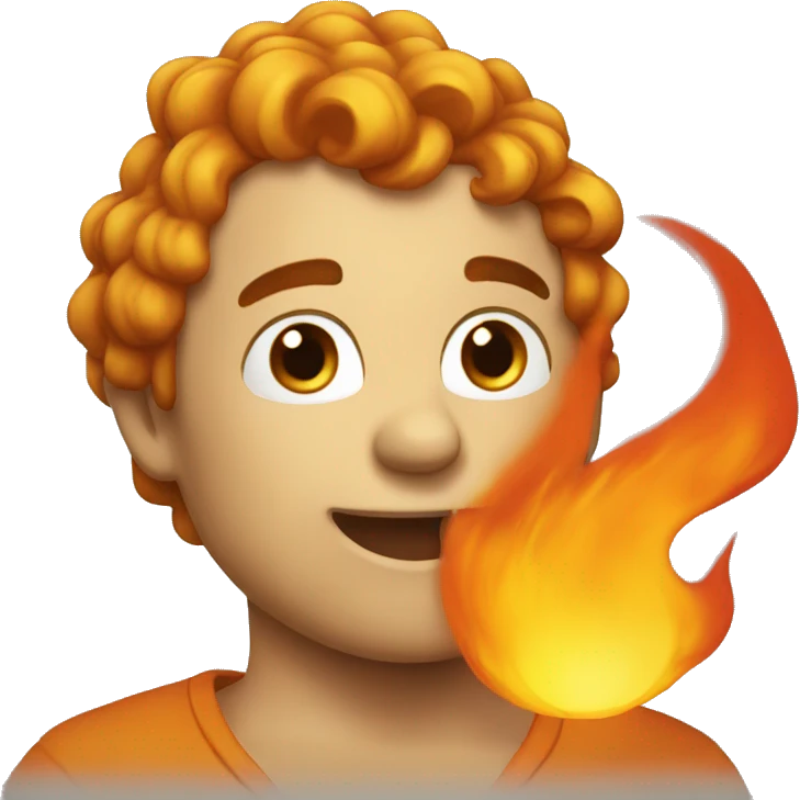 Numero 24 en feu emoji