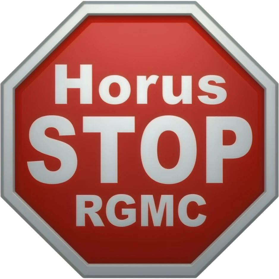Minecraft Horus stop „RGMC” emoji