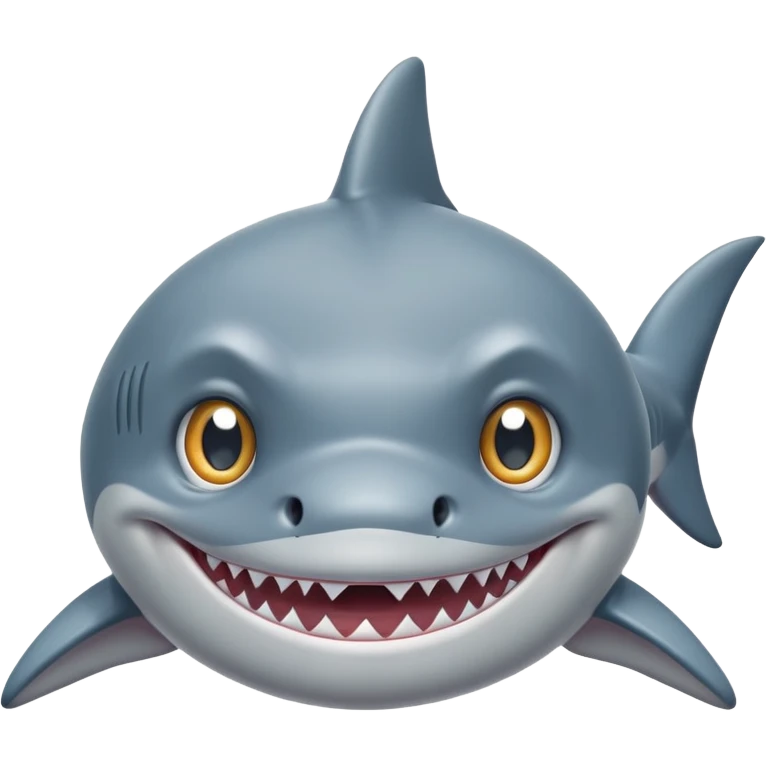 sad shark  emoji