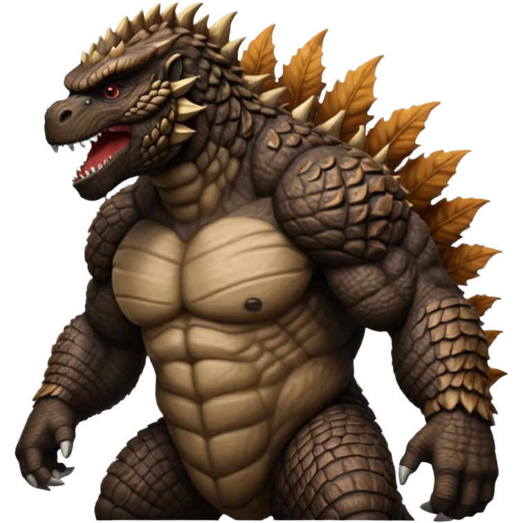 Godzilla king Kong hybrid emoji