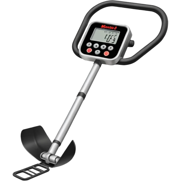 Realistic metal detector like a minelab emoji