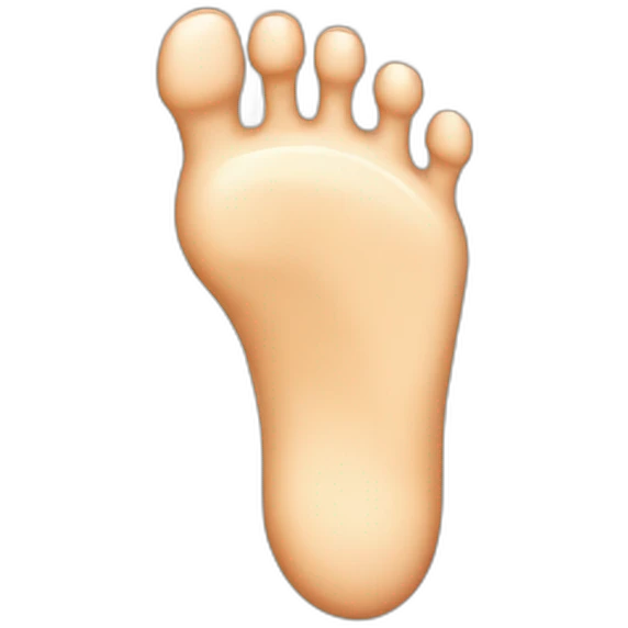 foot emoji