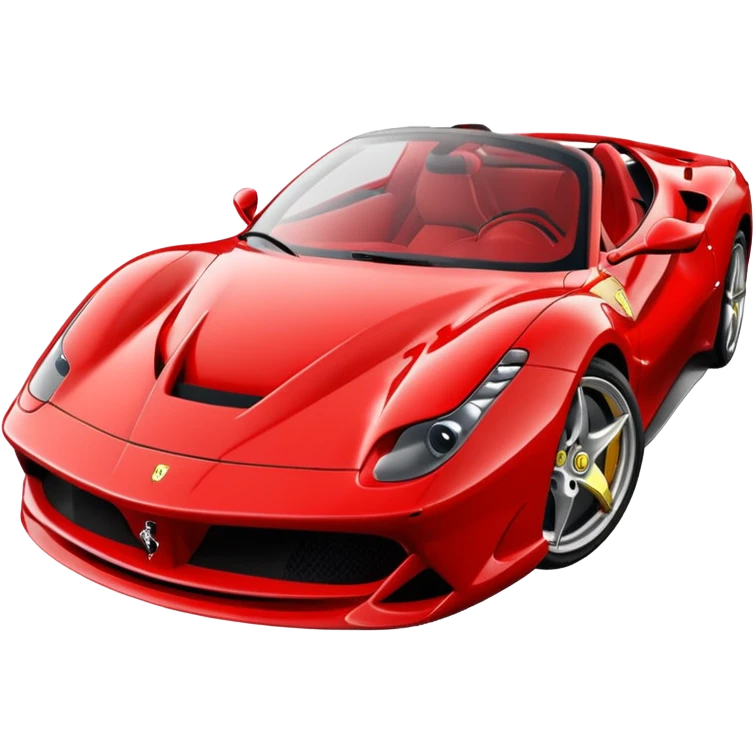 ferrari cartoon emoji