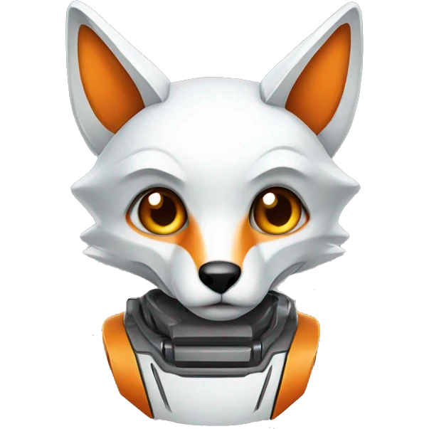 robot fox emoji