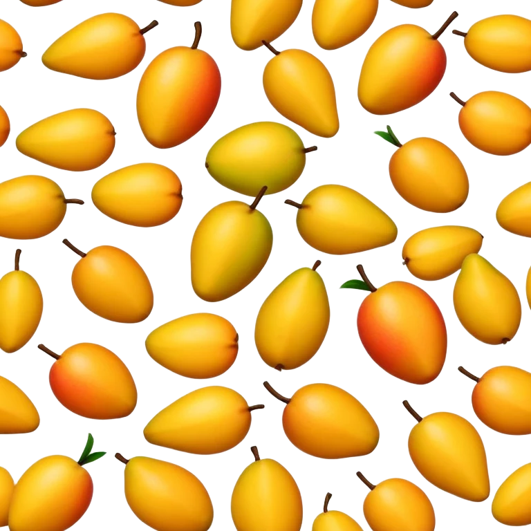 ripe mango fruit emoji