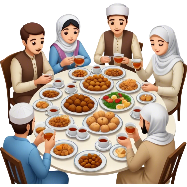Iftar in Türkiye emoji