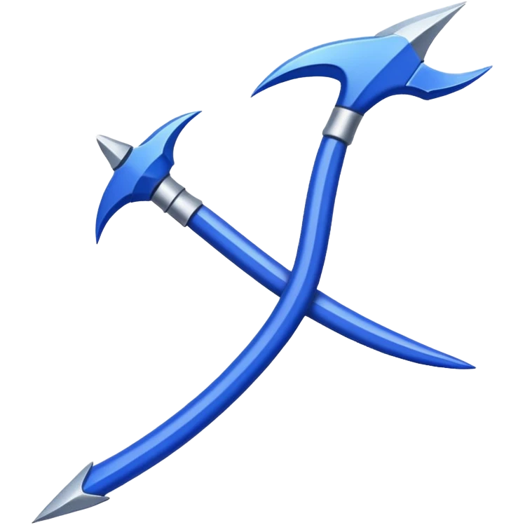 blue thorn emoji