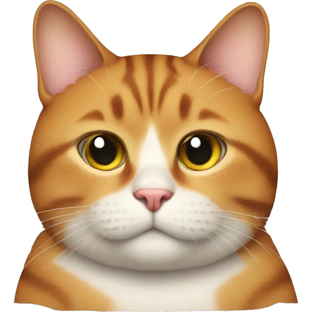 a fat cat emoji