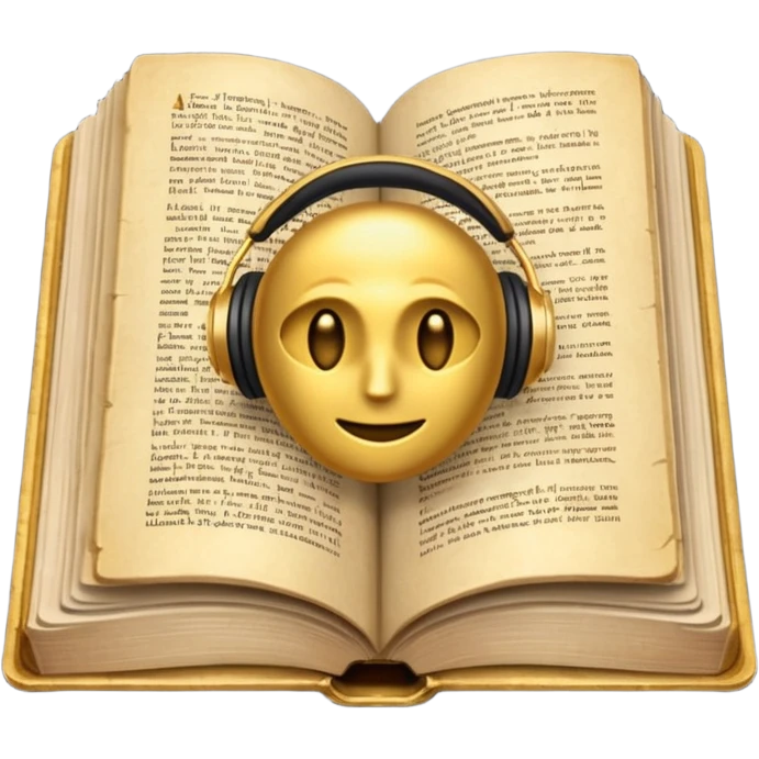 audiobook emoji
