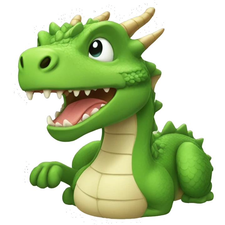 Boneknapper-dragon emoji
