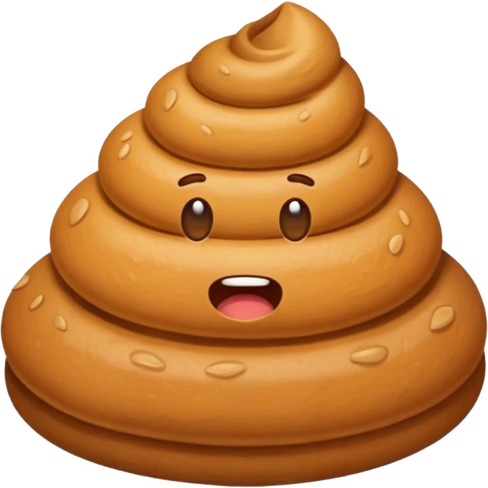 une diarrhée de caca emoji
