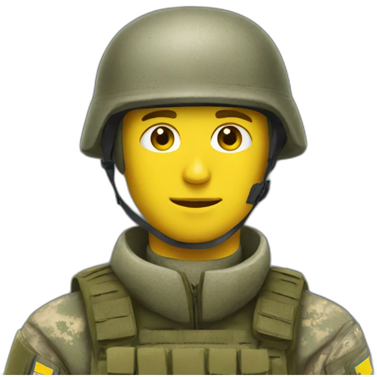 Ukraine Soldier emoji