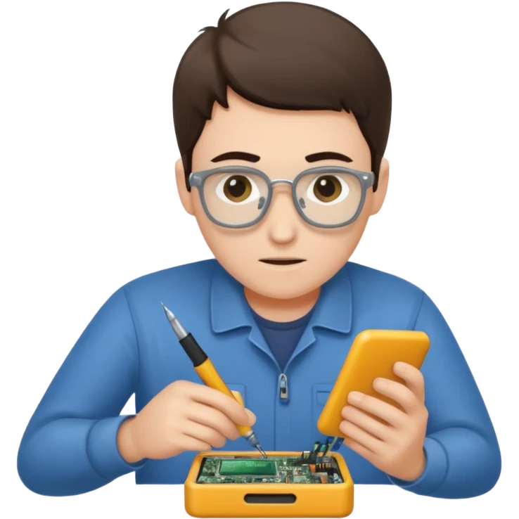 repairing an electronic device emoji