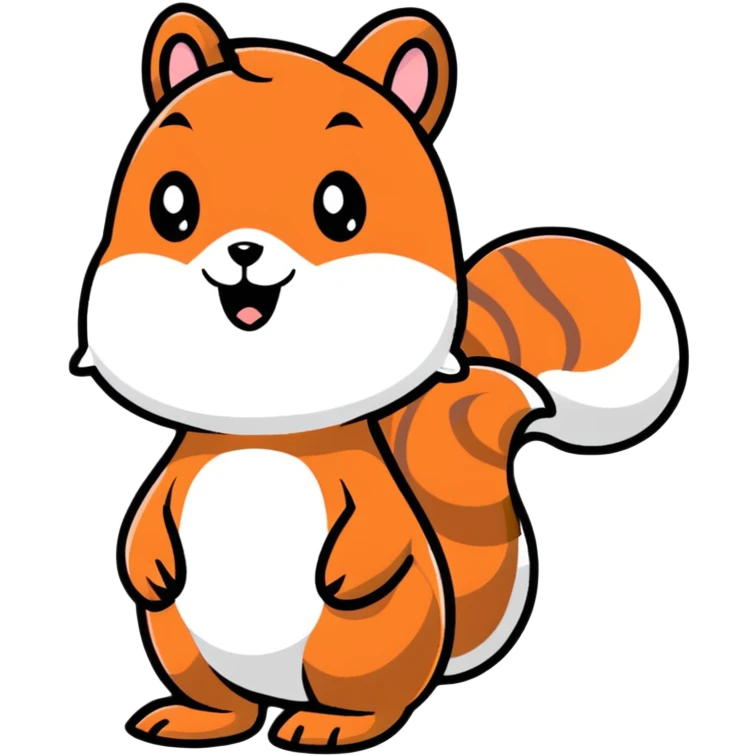 cute squirrel emoji