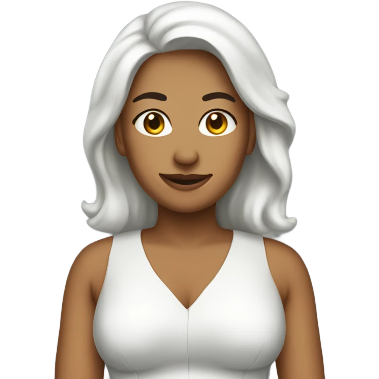 Wife wearing sant suit emoji