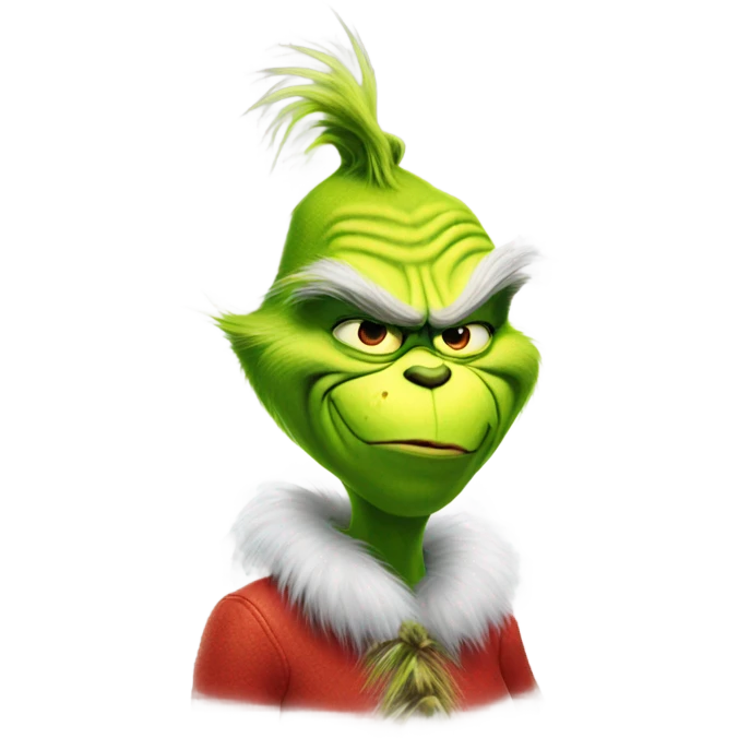The grinch emoji
