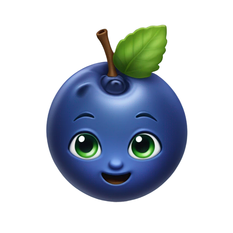 Blueberry emoji