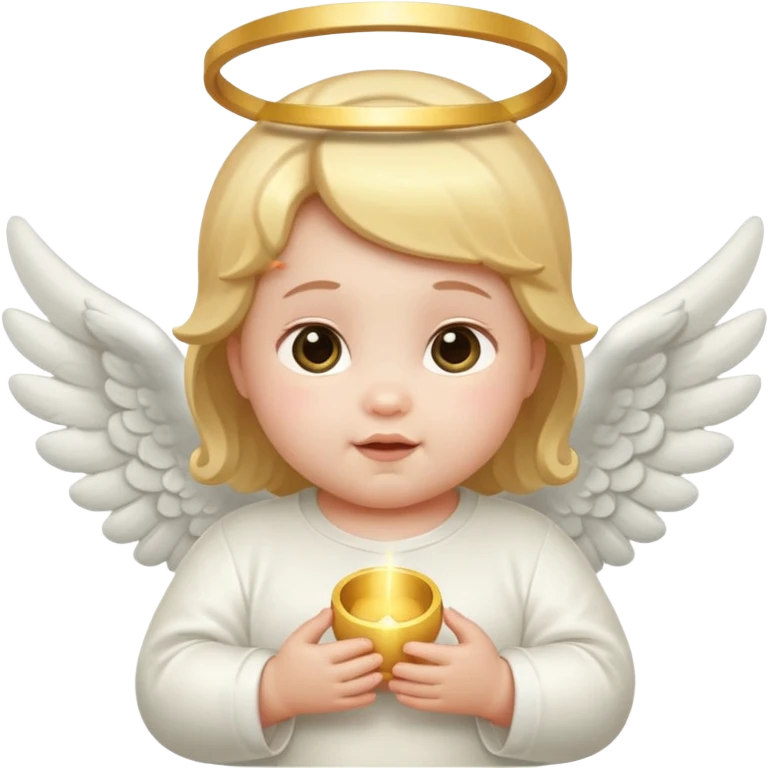baby angel emoji