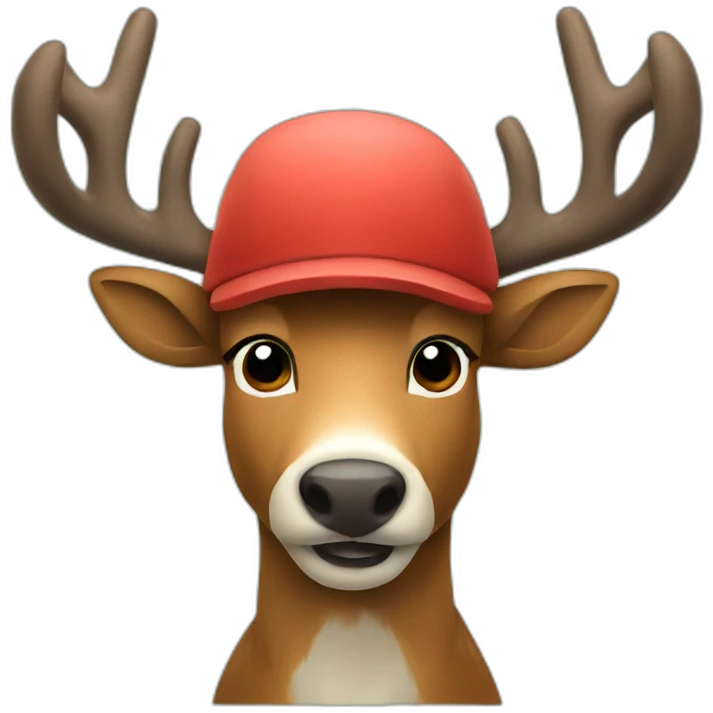 Chopper reindeer emoji
