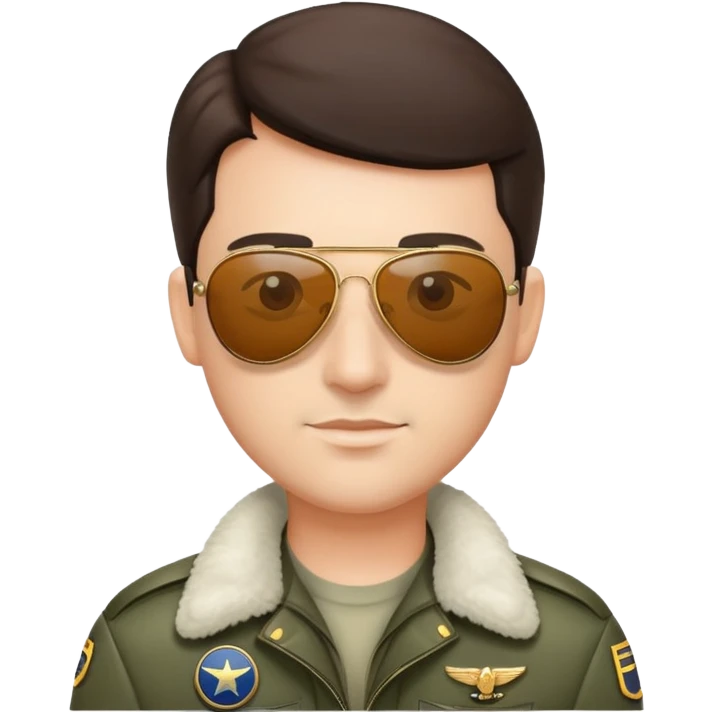 pilot with aviator sunglasses emoji