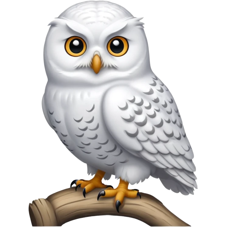 Snowy owl emoji