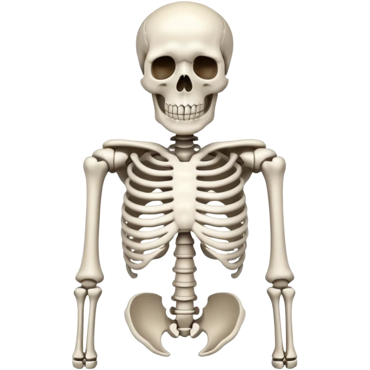 RIBS on a skeleton emoji