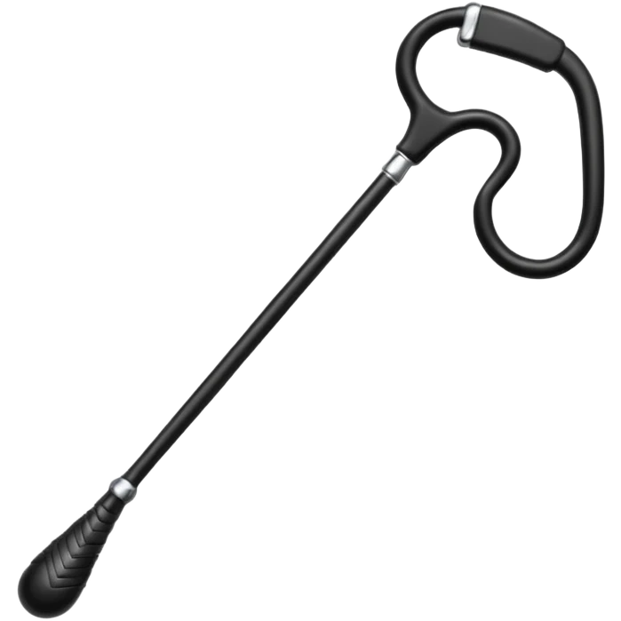 Crop – sleek riding crop. emoji
