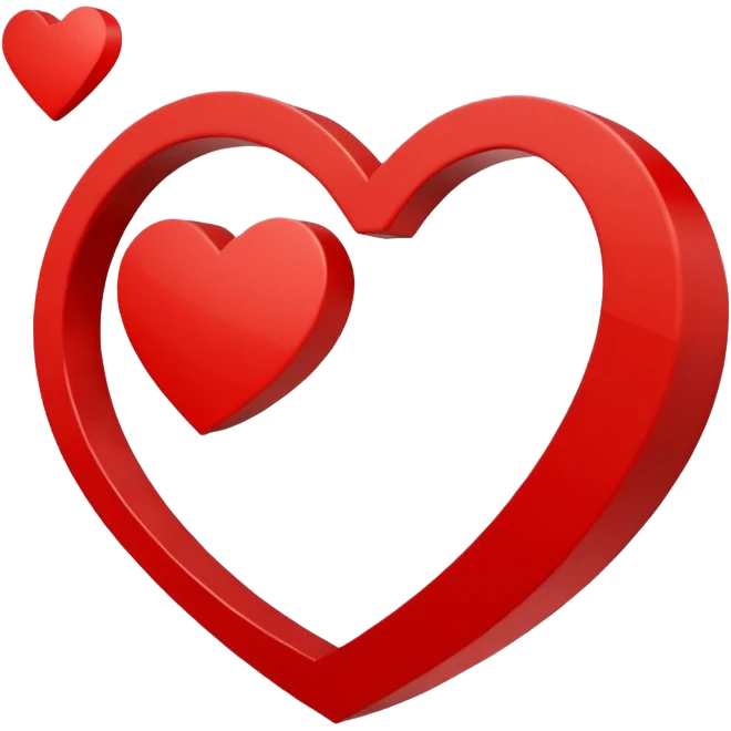 suprematism heart emoji