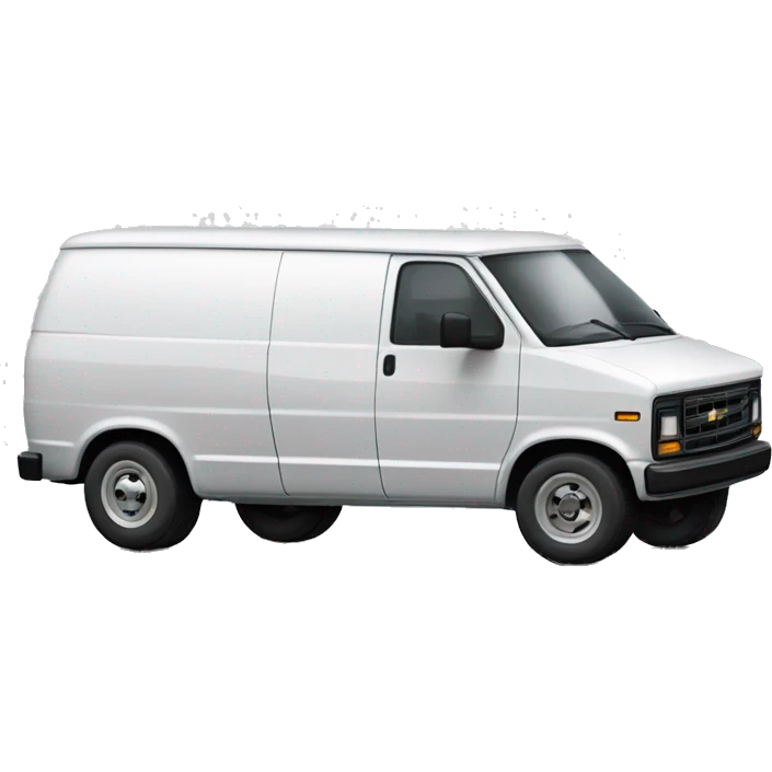 Premium 1985 Chevy Astro delivery van  emoji